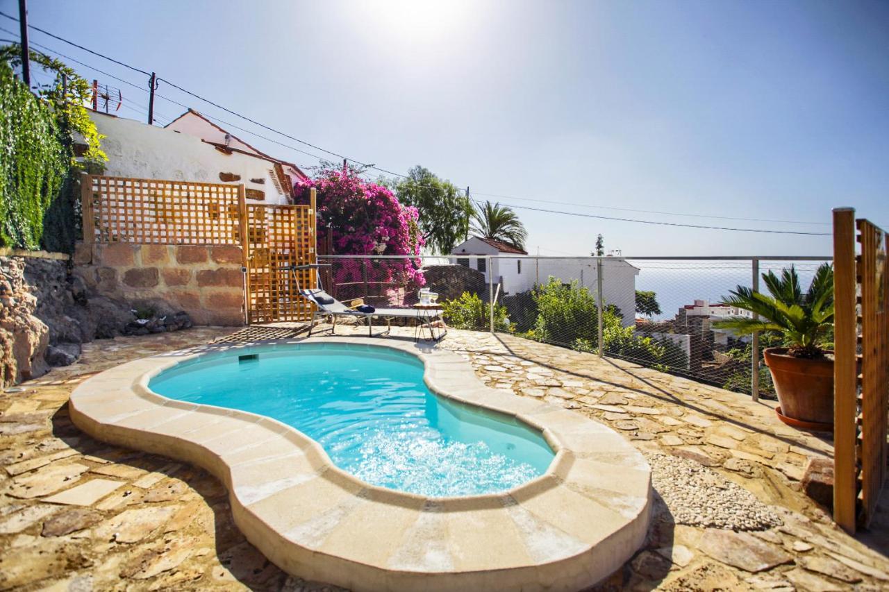 Romantic Hamlet Cottage With Private Pool La Fragua De Eliseo Канделария Екстериор снимка